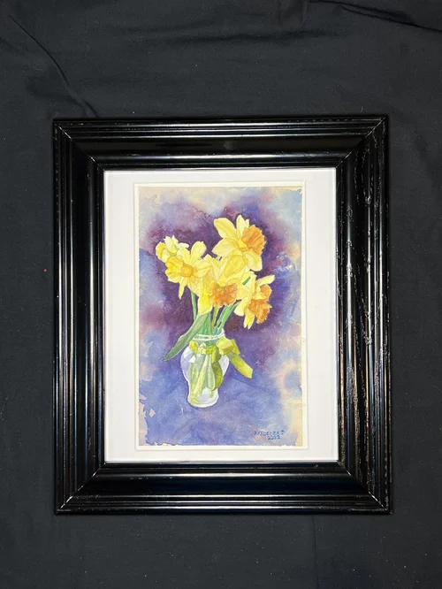 Daffodils (Original Watercolor Painting)