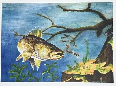 Chartreuse Jig (Print)