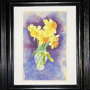 Daffodils (Original Watercolor Painting)